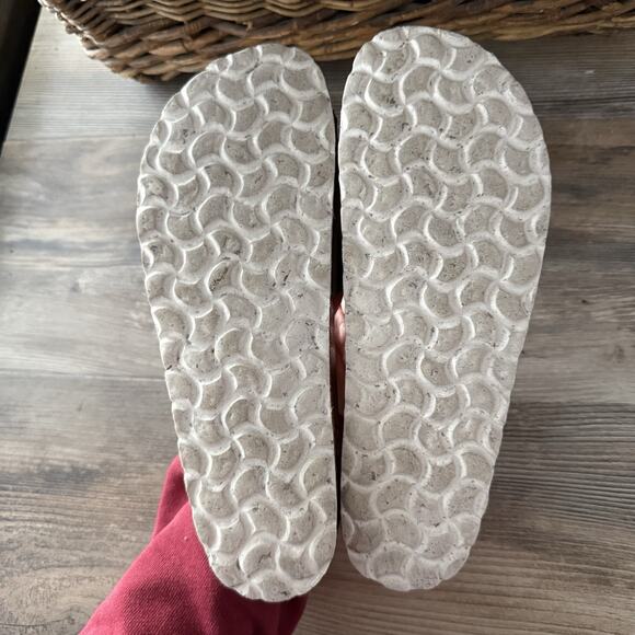 BioStep Sandals Women’s Size 8 Brown Suede Slip-On Comfort Slides Made in Spain - Picture 5 of 6